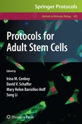 Cover: Protocols for Adult Stem Cells - Humana
