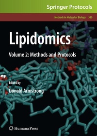 Enlarge image Cover: Lipidomics - Humana Press Inc.