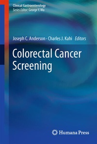 Enlarge image Cover: Colorectal Cancer Screening - Humana Press Inc.
