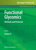 Cover: Functional Glycomics - Humana Press Inc.