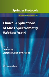 Abbildung von: Clinical Applications of Mass Spectrometry - Humana Press Inc.