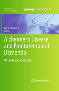 Abbildung von: Alzheimer's Disease and Frontotemporal Dementia - Humana Press Inc.