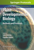 Cover: Plant Developmental Biology - Humana