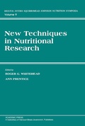 Cover: New Techniques in Nutritional research - Academic Press