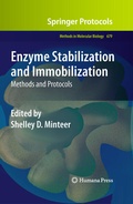 Cover: Enzyme Stabilization and Immobilization - Humana Press Inc.