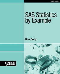 Enlarge image Cover: SAS Statistics by Example - SAS Publishing