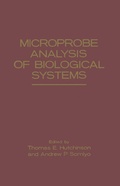 Cover: Microprobe Analysis of Biological Systems - Academic Press