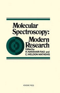 Abbildung von: Molecular Spectroscopy - Academic Press