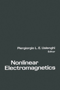 Abbildung von: Nonlinear Electromagnetics - Academic Press