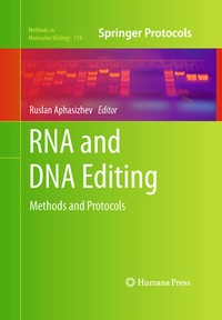 Abbildung von: RNA and DNA Editing - Humana Press Inc.