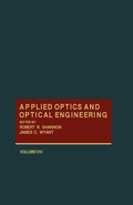 Cover: Applied Optics and Optical Engineering V8 - Academic Press