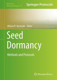 Enlarge image Cover: Seed Dormancy - Humana Press Inc.