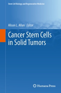 Abbildung von: Cancer Stem Cells in Solid Tumors - Humana Press Inc.