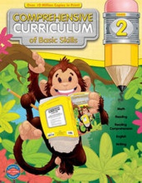 Enlarge image Cover: Comprehensive Curriculum of Basic Skills, Grade 2 - American Education Publishing
