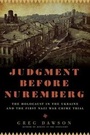 Cover: Judgment Before Nuremberg - Pegasus Books