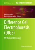 Cover: Difference Gel Electrophoresis (DIGE) - Humana