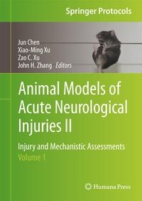 Enlarge image Cover: Animal Models of Acute Neurological Injuries II - Humana Press Inc.