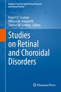 Cover: Studies on Retinal and Choroidal Disorders - Humana Press Inc.
