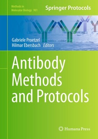 Abbildung von: Antibody Methods and Protocols - Humana Press Inc.