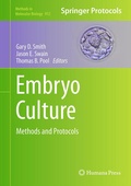 Cover: Embryo Culture - Humana Press Inc.