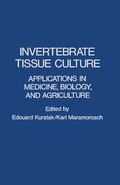 Cover: Invertebrate Tissue Culture - Academic Press