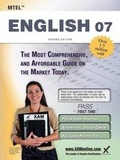 Cover: MTEL English 07 Teacher Certification Study Guide Test Prep - XAMONLINE.COM