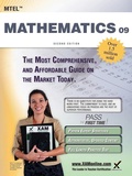 Cover: MTEL Mathematics 09 Teacher Certification Study Guide Test Prep - XAMONLINE.COM