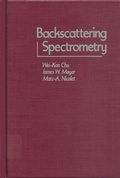 Cover: Backscattering Spectrometry - Academic Press