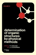 Cover: Determination of Organic Structures by Physical Methods V4 - Academic Press