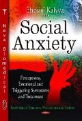 Cover: Social Anxiety - Nova Science Publishers Inc