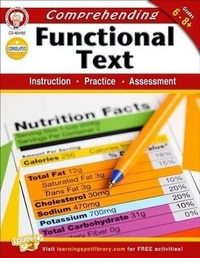Enlarge image Cover: Comprehending Functional Text, Grades 6-8 - Mark Twain Media