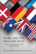 Cover: Work and the Welfare State - Georgetown University Press