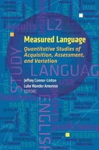 Abbildung von: Measured Language - Georgetown University Press
