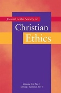 Cover: Journal of the Society of Christian Ethics - Georgetown University Press