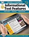 Cover: Understanding Informational Text Features, Grades 6-8 - Mark Twain Media