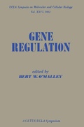 Cover: Gene Regulation - Academic Press
