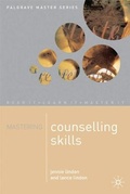 Cover: Mastering Counselling Skills - Palgrave Macmillan