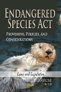 Bild: Endangered Species Act - Nova Science Publishers Inc
