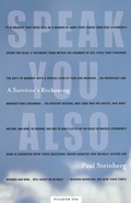 Cover: Speak You Also - Picador USA