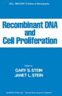Cover: Recombinant DNA And Cell Proliferation - Academic Press