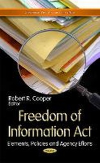 Abbildung von: Freedom of Information Act - Nova Science Publishers Inc