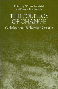 Enlarge image Cover: The Politics of Change - Palgrave Macmillan