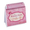 Cover: The Woman's Secret of a Happy Life Perpetual Calendar - Barbour Publishing Inc, U.S.