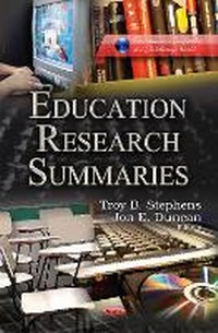 Enlarge image Cover: Education Research Summaries - Nova Science Publishers Inc