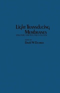 Cover: Light Transducing Membranes - Academic Press