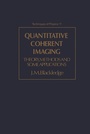 Cover: Quantitative Coherent Imaging - Academic Press