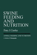 Cover: Swine Feeding and Nutrition - Academic Press