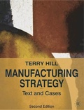 Cover: Manufacturing Strategy: Texts and Cases - Palgrave Macmillan