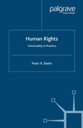 Cover: Human Rights - Palgrave Macmillan