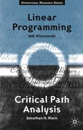 Cover: Critical Path Analysis and Linear Programming - Red Globe Press